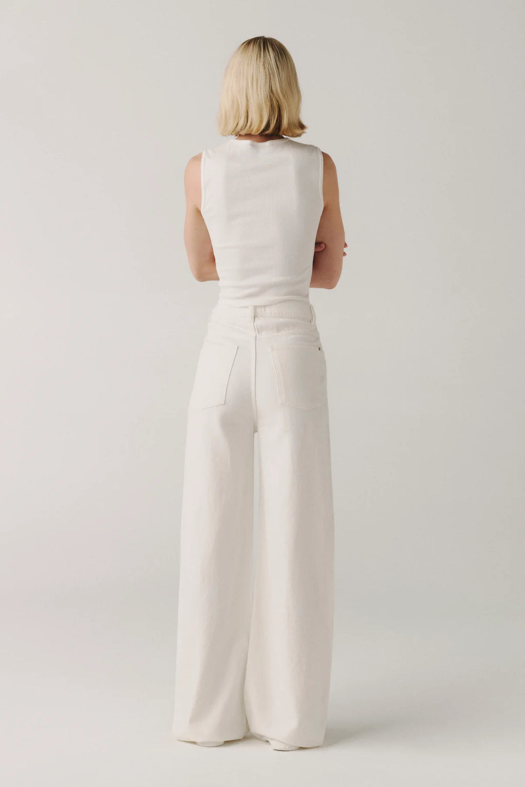 Warp + Weft NCE Wide Leg Jeans