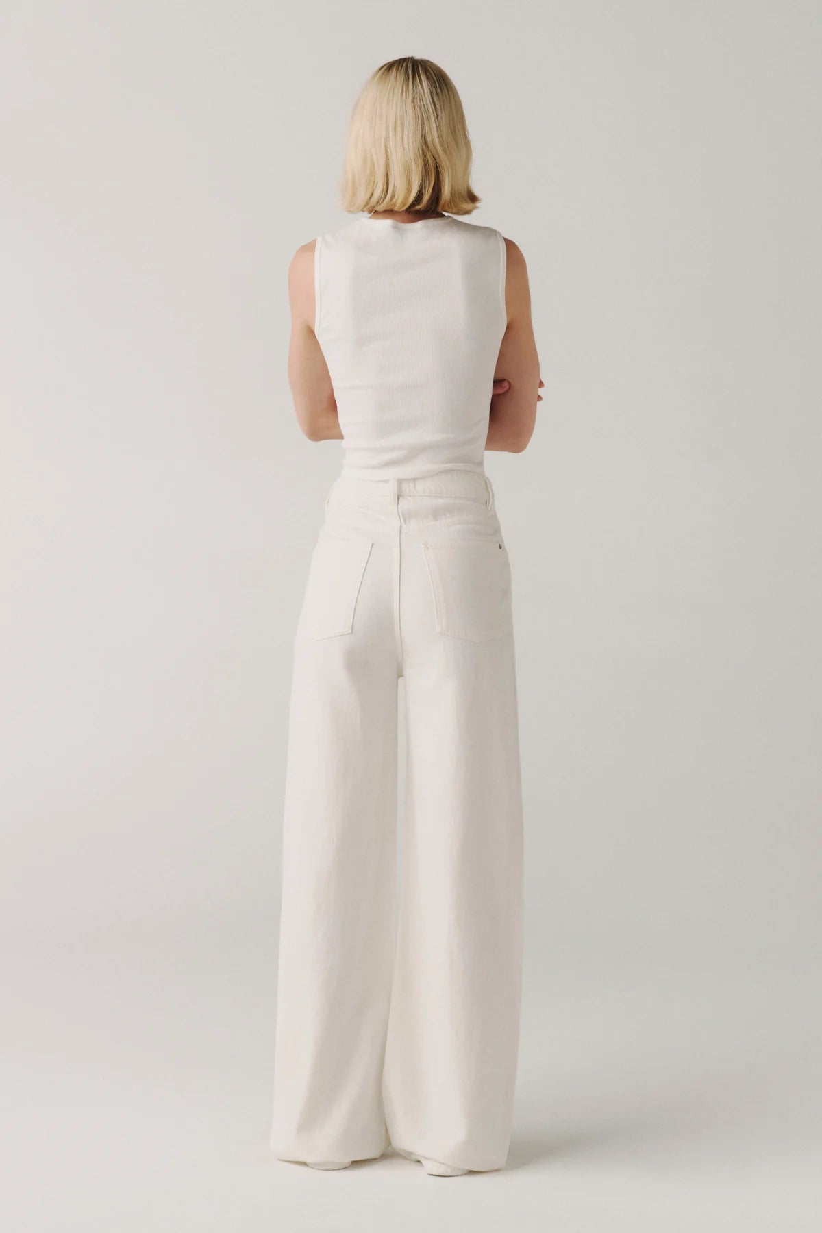 Warp + Weft NCE Wide Leg Jeans