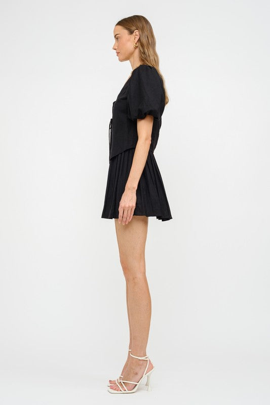 Sophia Tie Front Blouse
