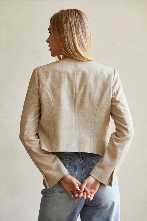Sofia Crop Blazer