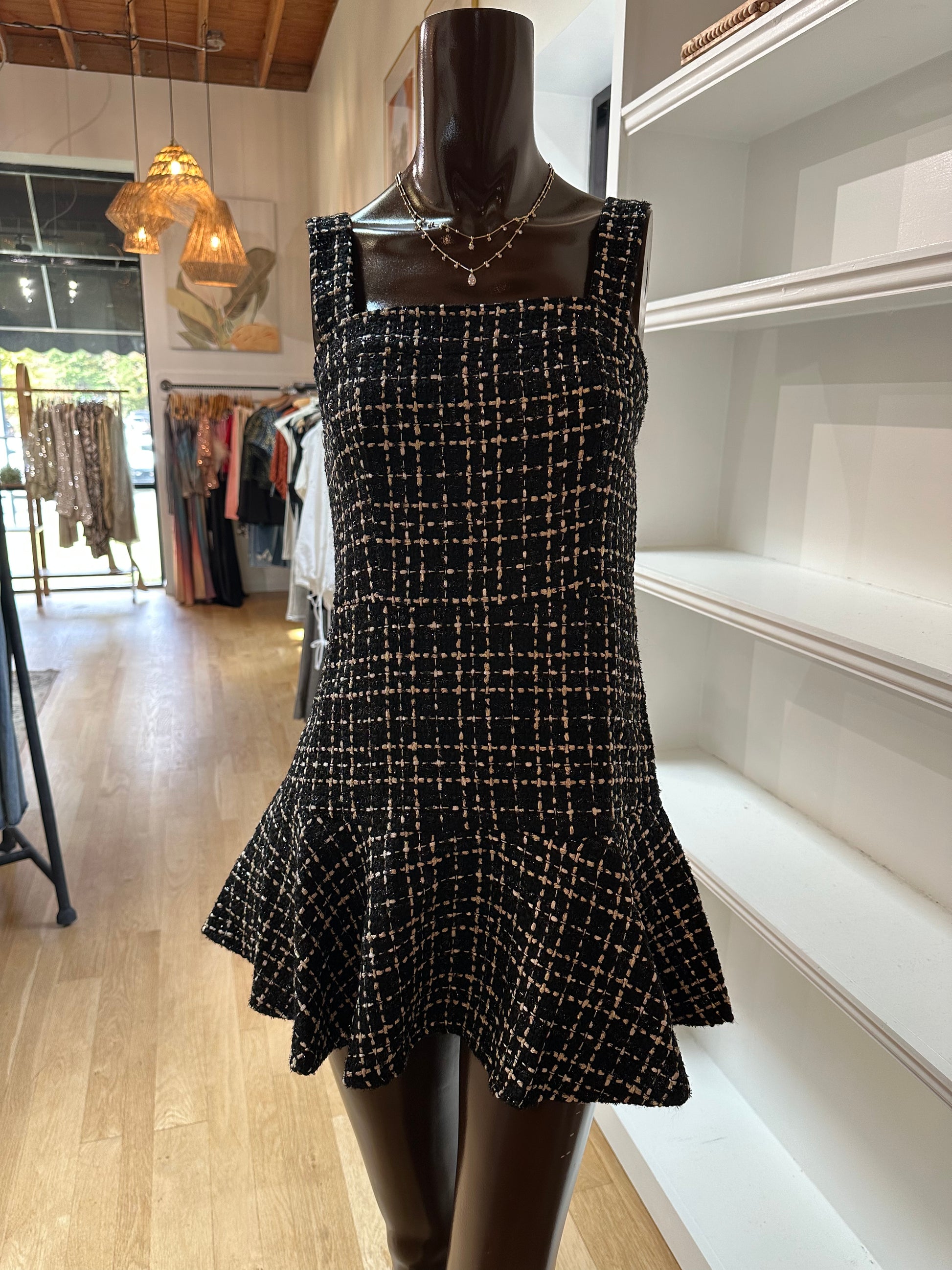 Bianca Tweed Mini Dress