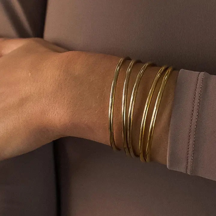 Esme 18K Gold Filled Bangle