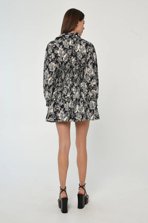 Moonlit Floral Dress by Love The Label