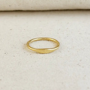 Alice 18K Gold Filled Flat Ring