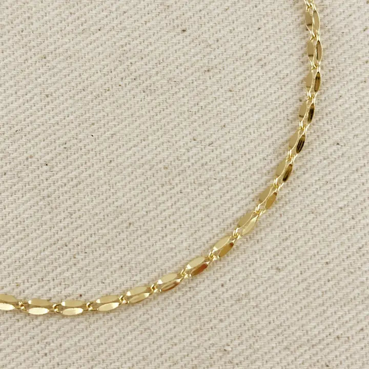 18K Gold Filled Seaport Anklet