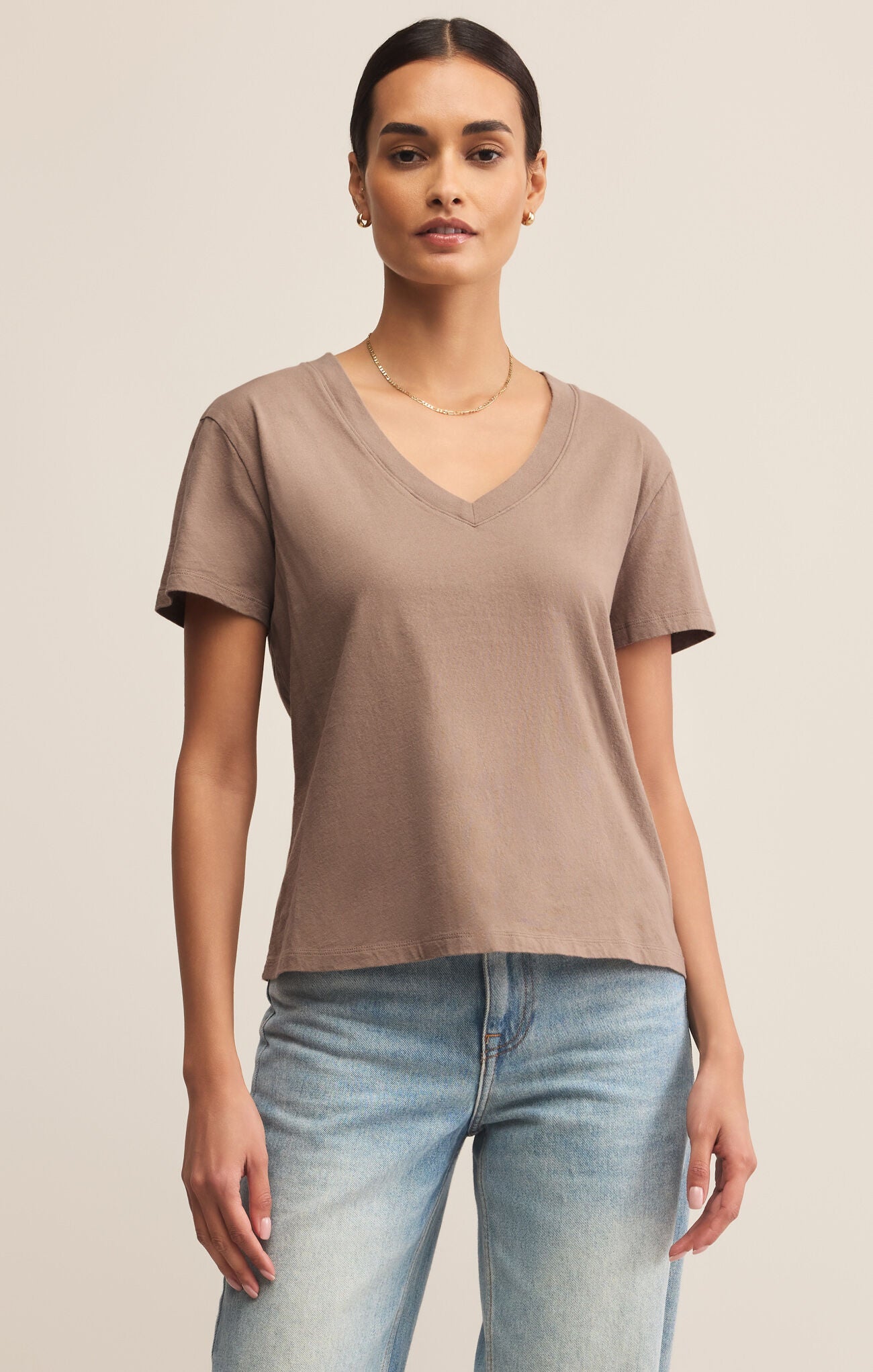 Weekdays V-Neck T-Shirt