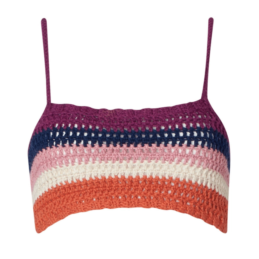 Kaia Crochet Crop Top - XS