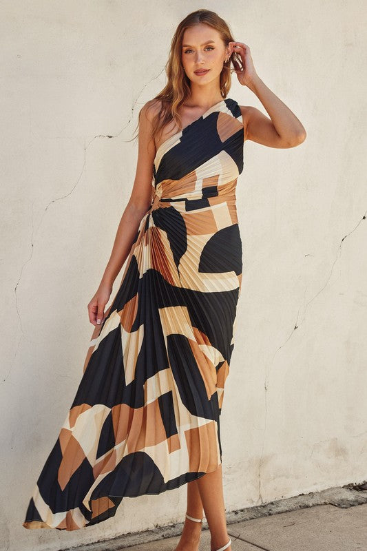 Manhattan One Shoulder Dress