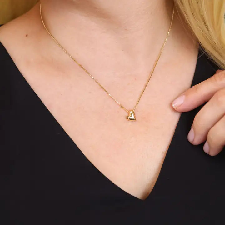 18K Gold Filled Lovers Necklace