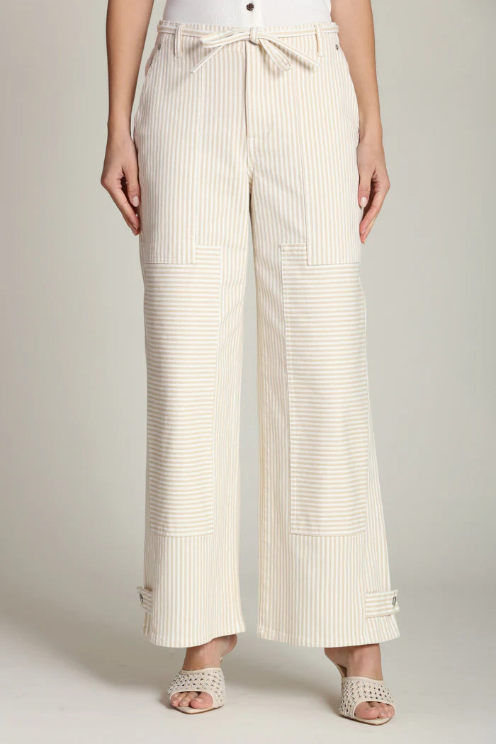 Avec Les Filles Striped Pants