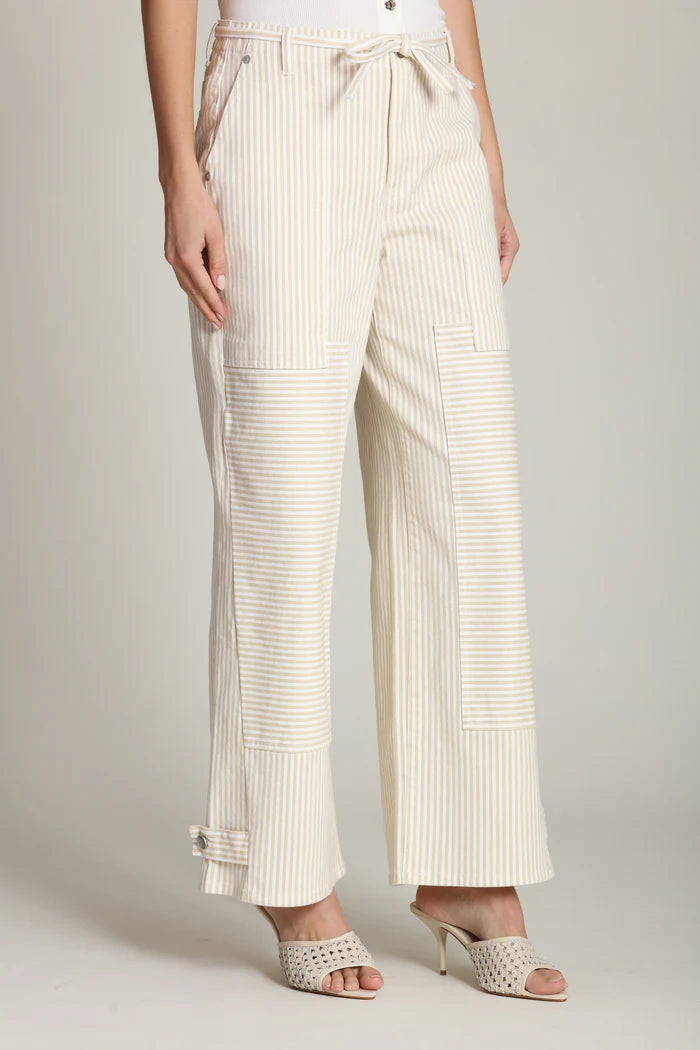 Avec Les Filles Striped Pants