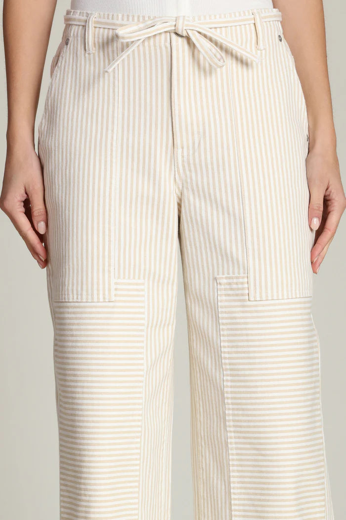 Avec Les Filles Striped Pants