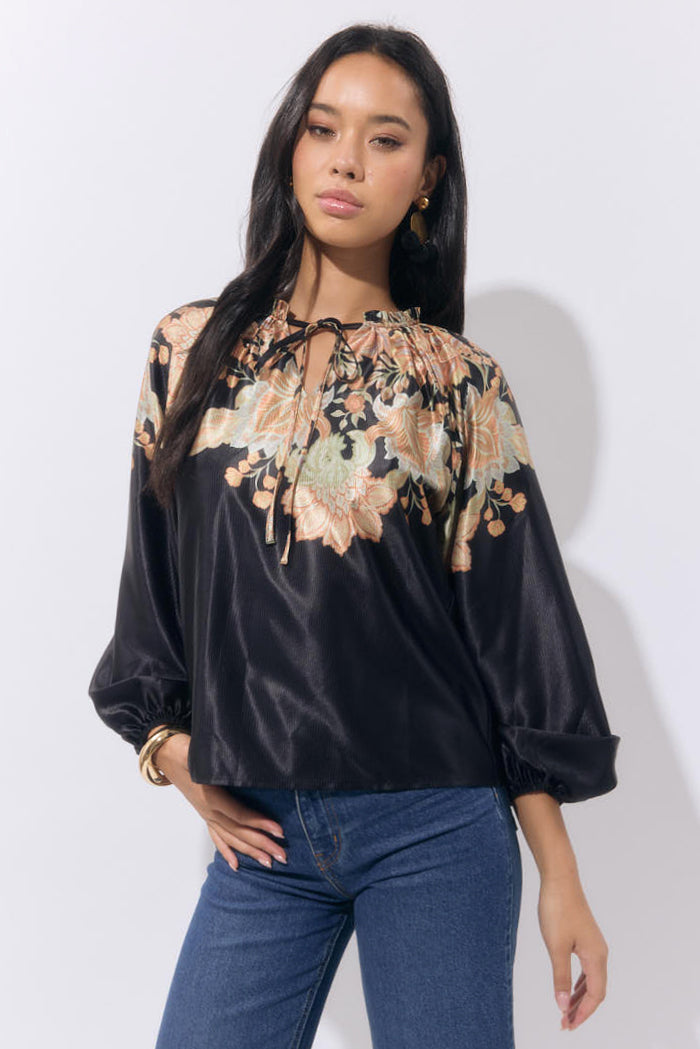 Joa Printed Blouse