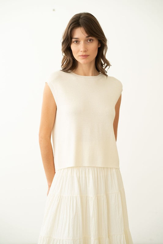 Cara Open Back Top