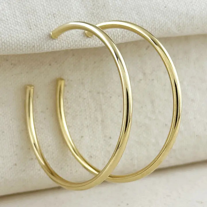 Kaya 18K Gold Filled Hoops