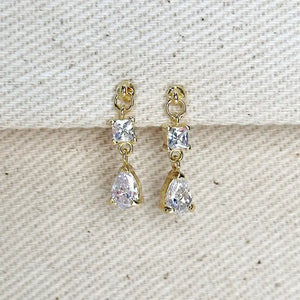 Diana 18K Gold Filled Earrings