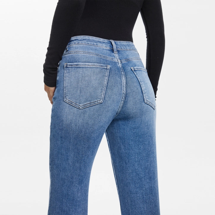 Amelia High Rise Straight Jeans