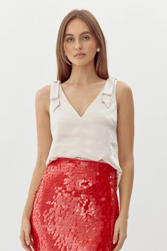 Yvonne Ribbon Top