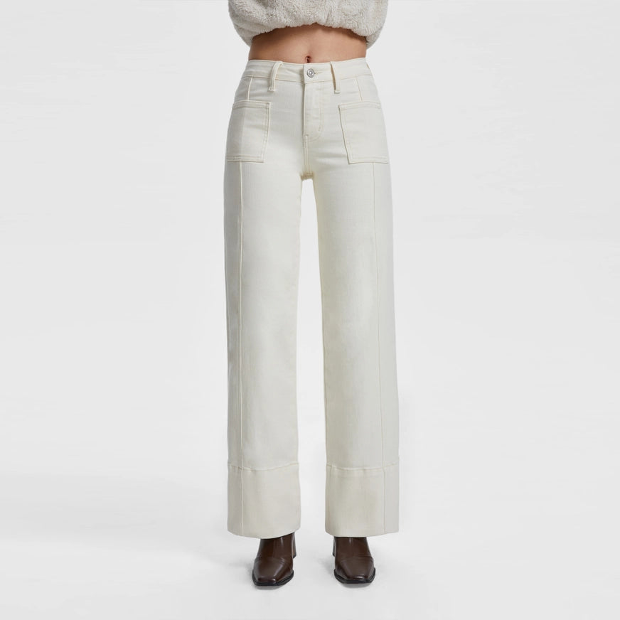 Demi Off White Jeans