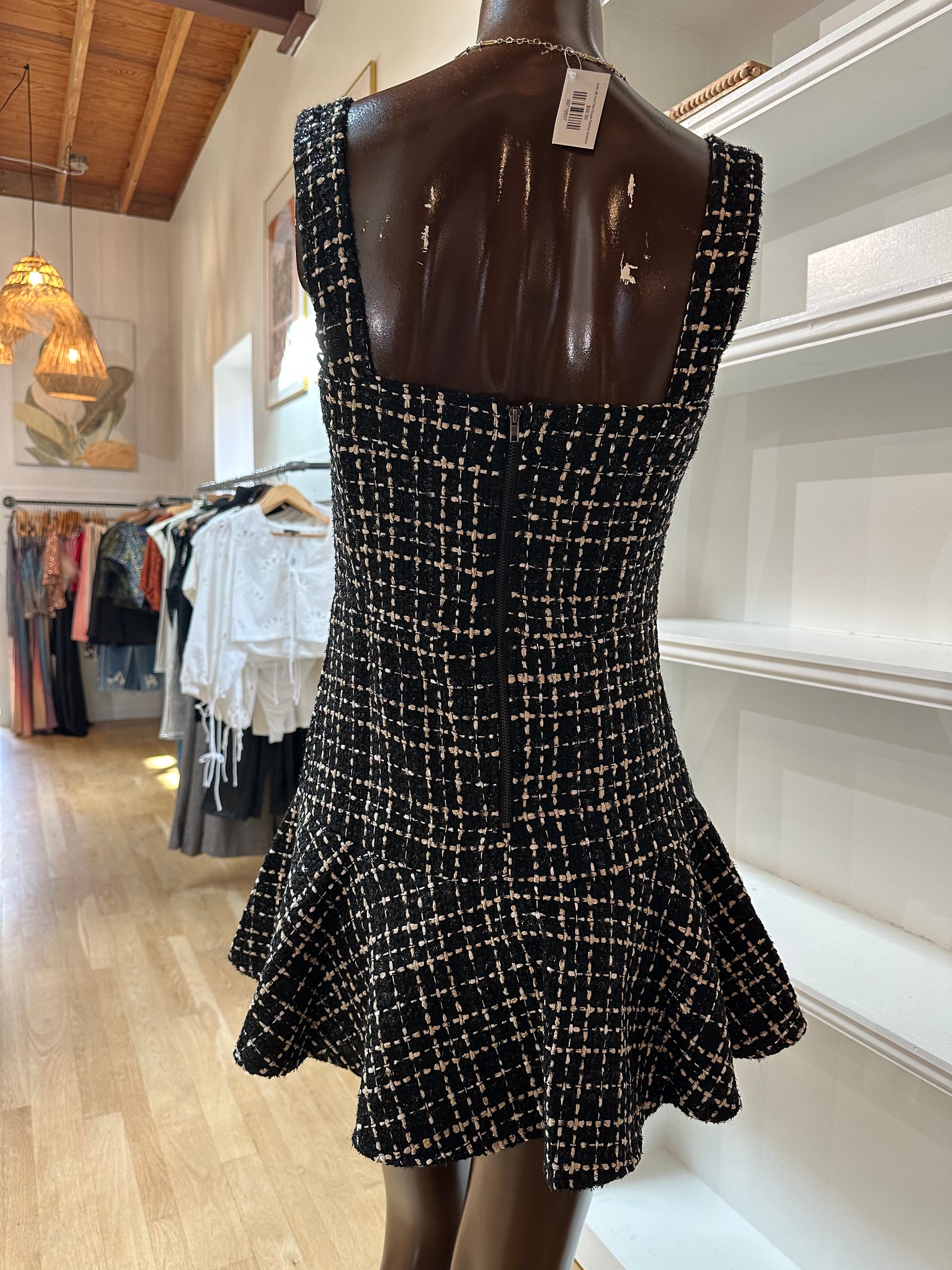 Bianca Tweed Mini Dress