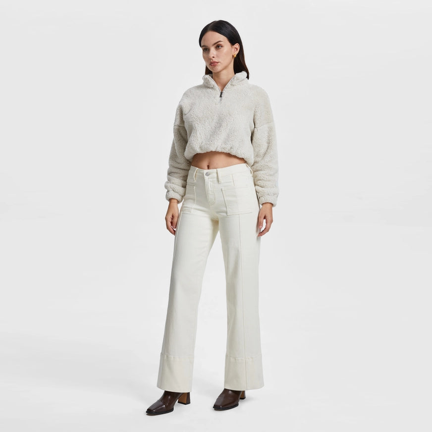 Demi Off White Jeans