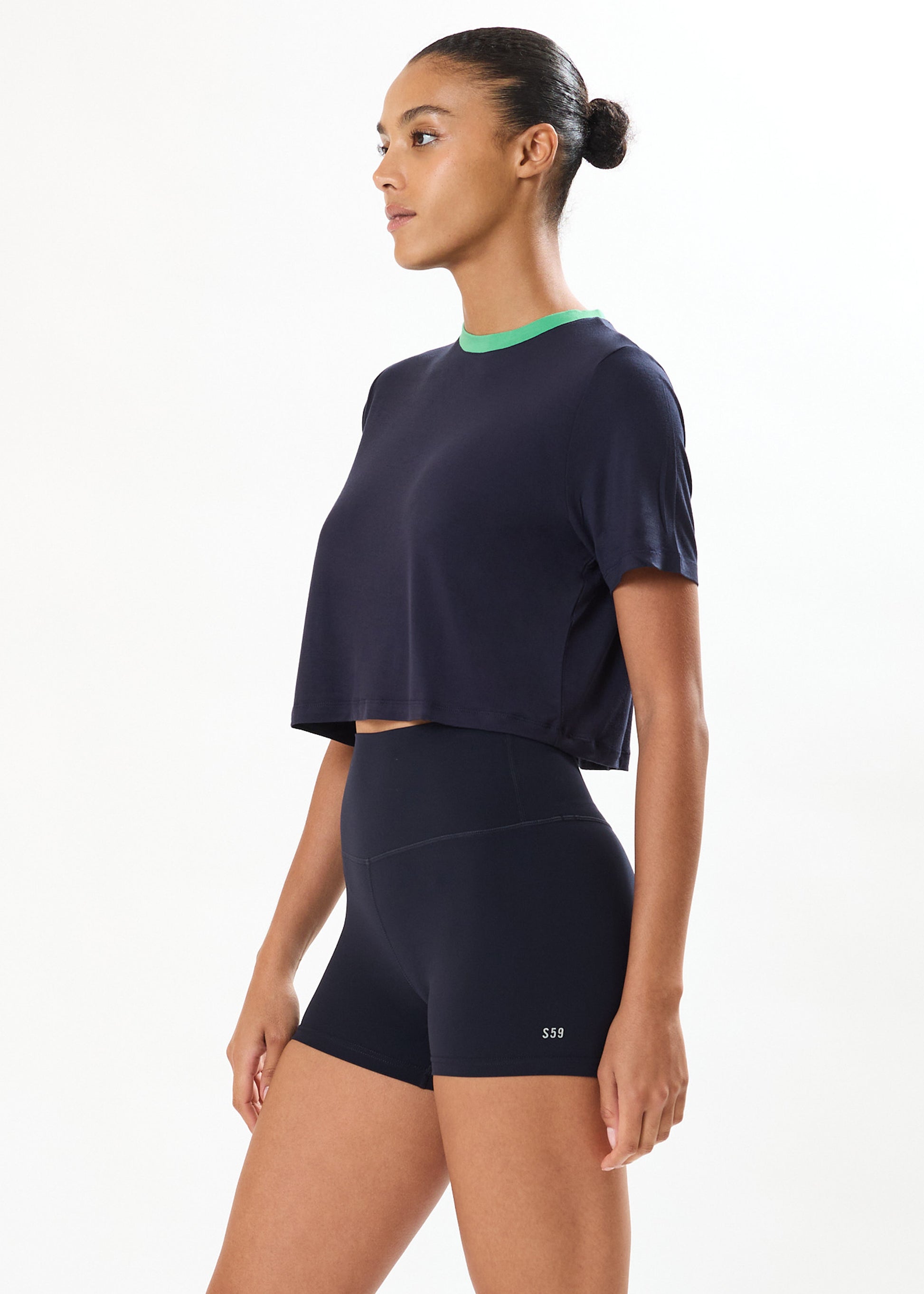 Djuna Crop T-Shirt Splits59