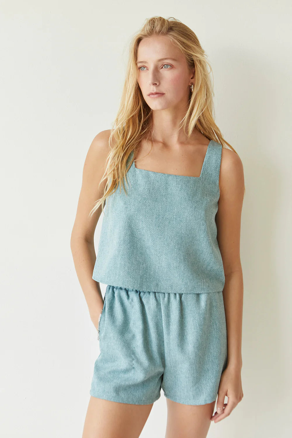 Cassie Tweed Top