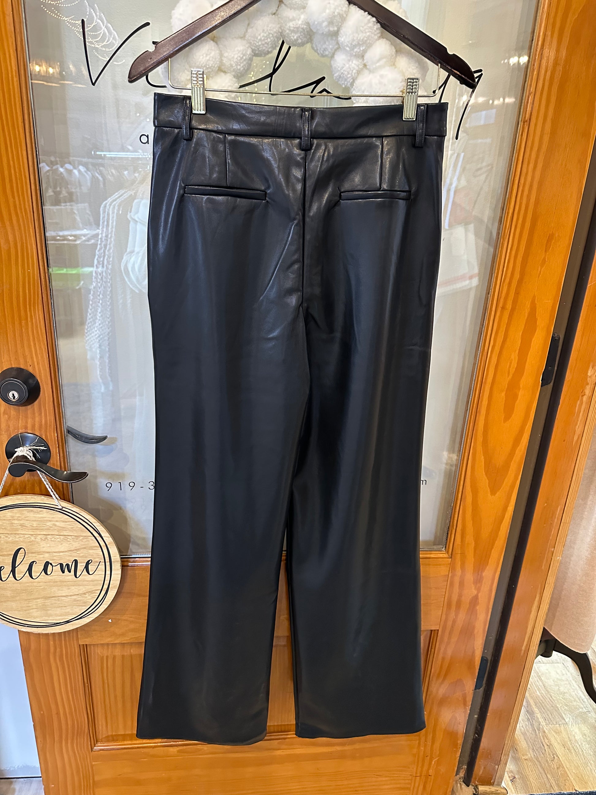 Jolie Faux Leather Pants