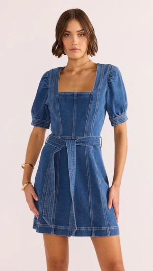 Ellis Denim Mini Dress