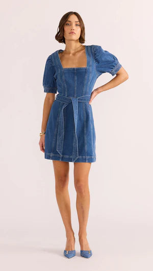 Ellis Denim Mini Dress
