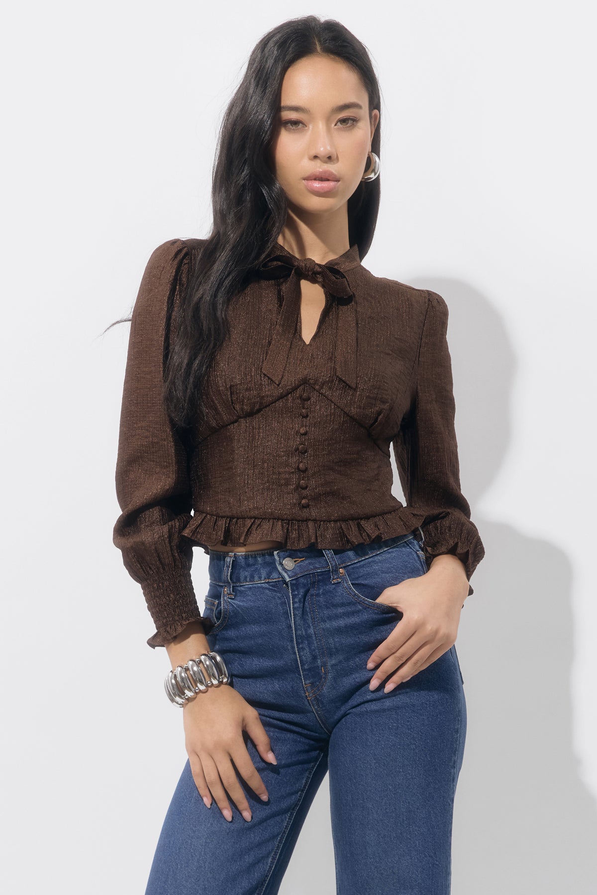 Lucy Bow Blouse