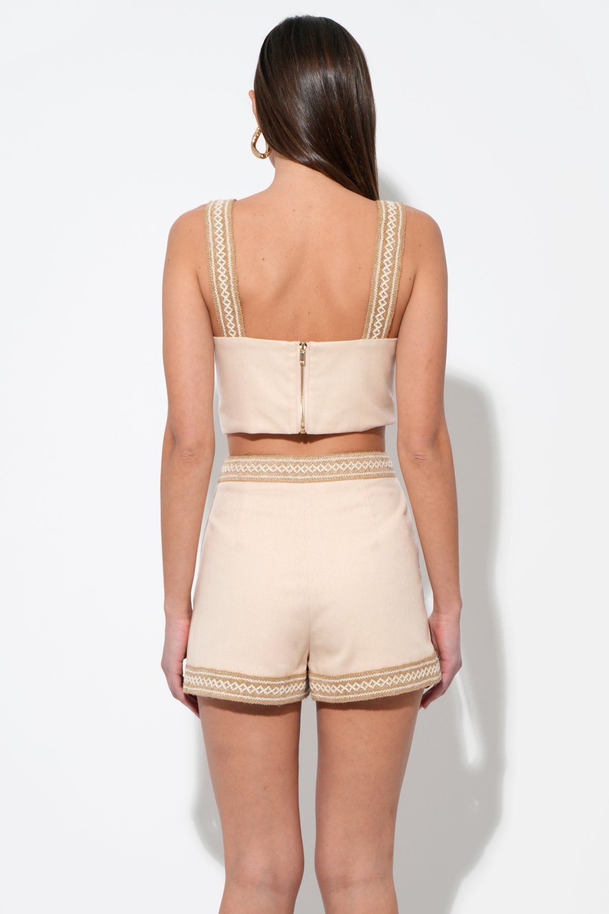 Traci Embroidered Shorts