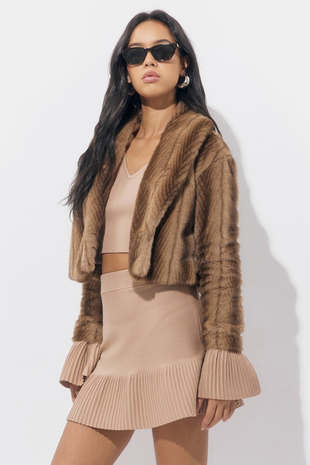 Folster Faux Fur Coat