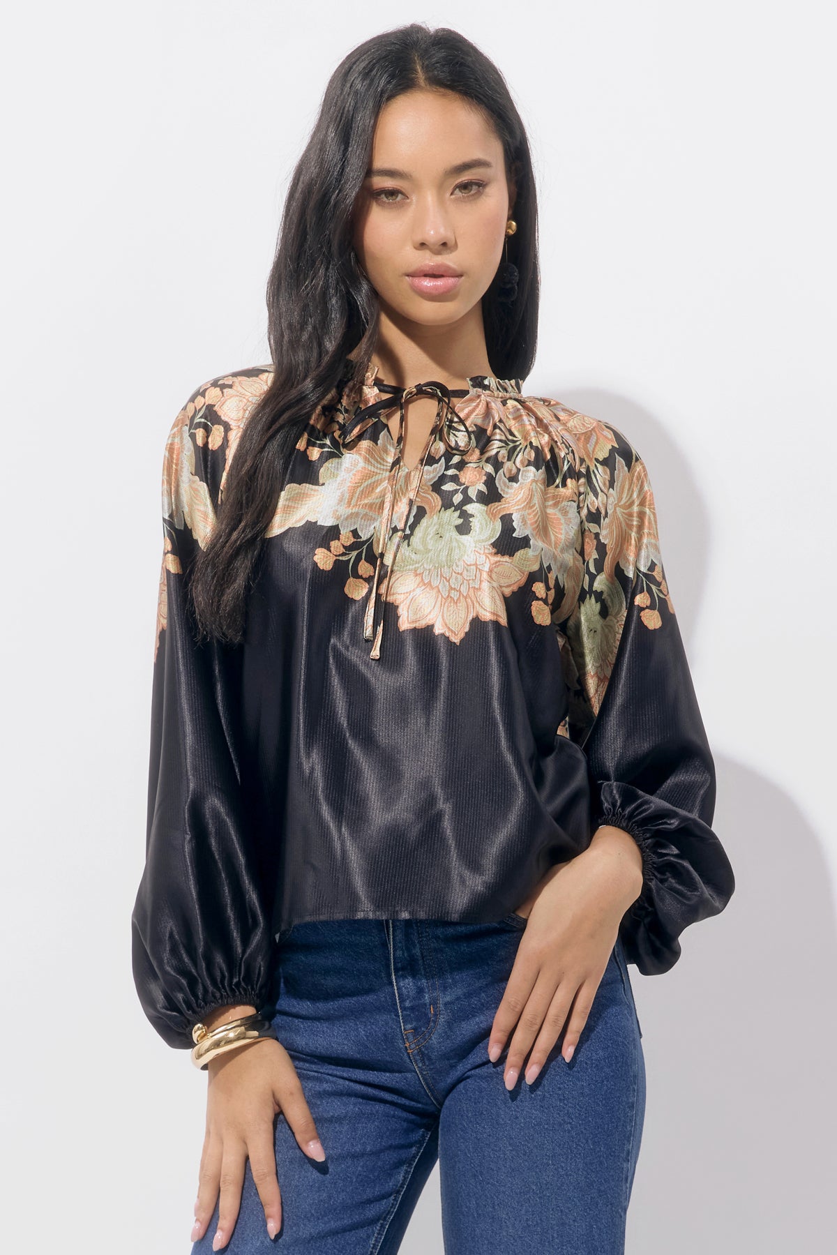 Joa Printed Blouse