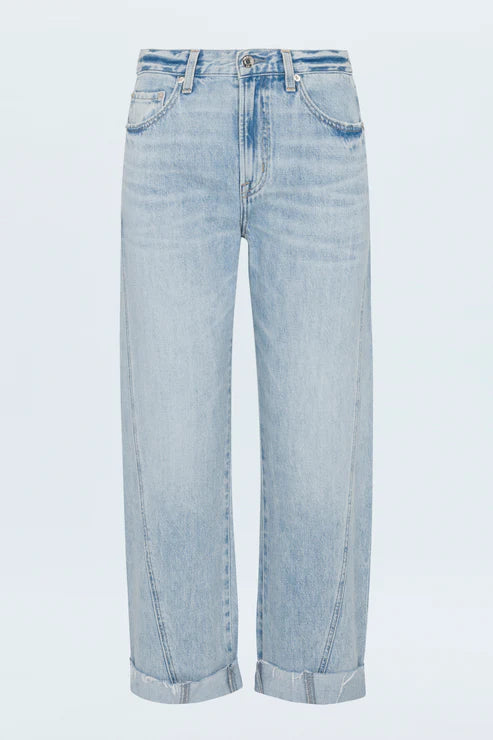 Kacey Mid Rise Cuffed Boyfriend Jeans