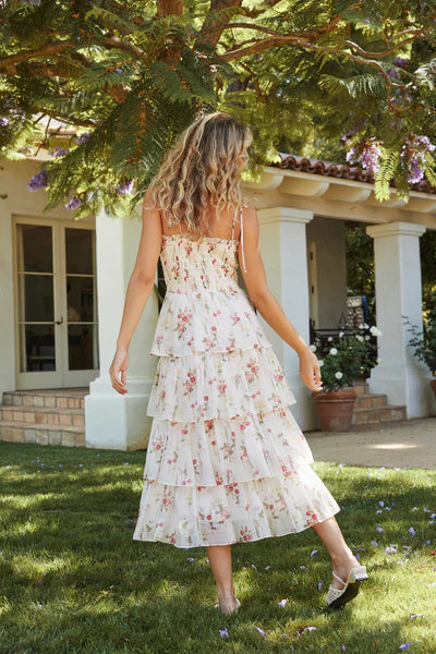 Olive Tiered Dress