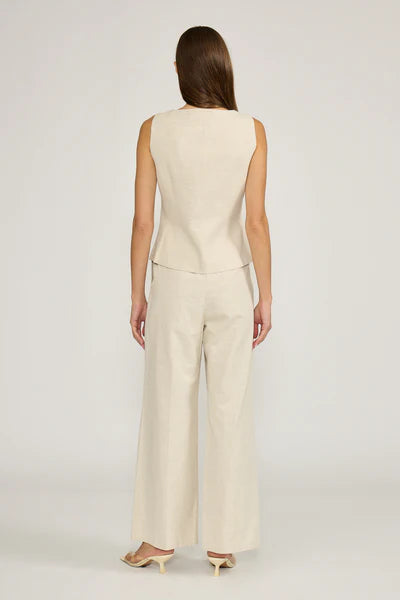 Logan Tie Linen Pants