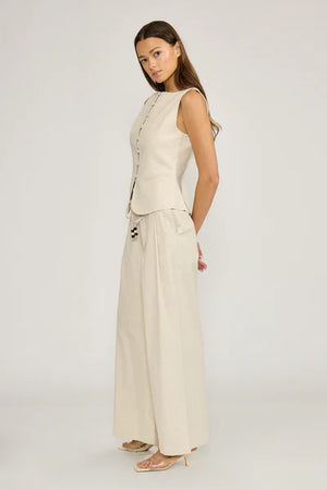 Logan Tie Linen Pants