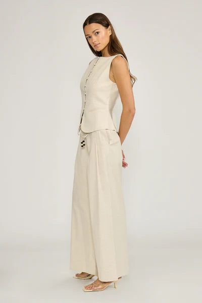 Taylor Linen Vest