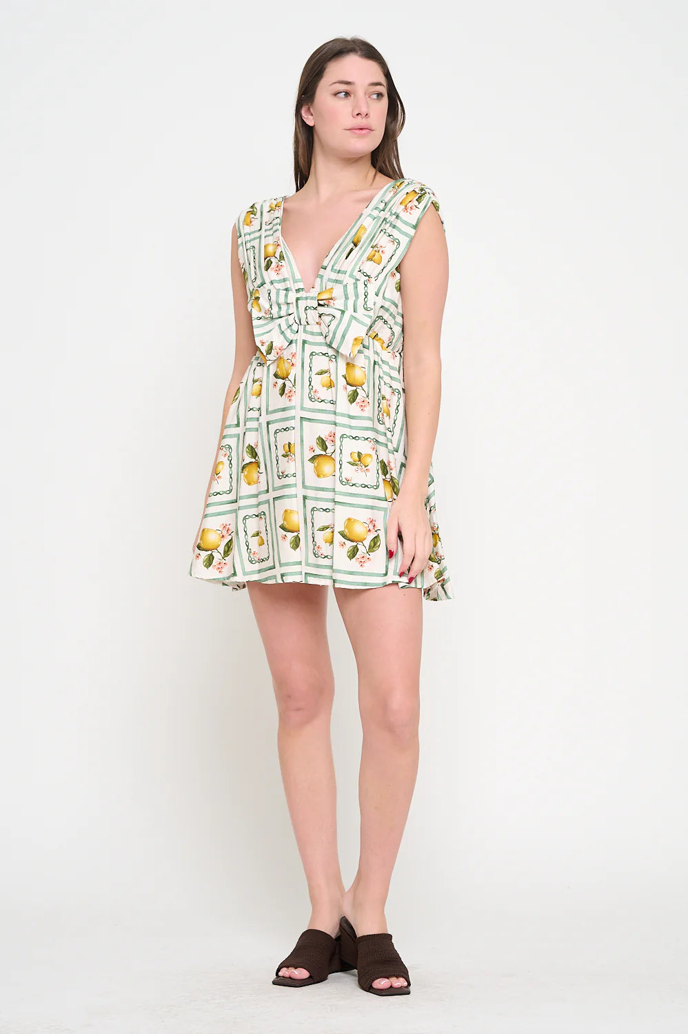 Lemon Grove Bow Dress