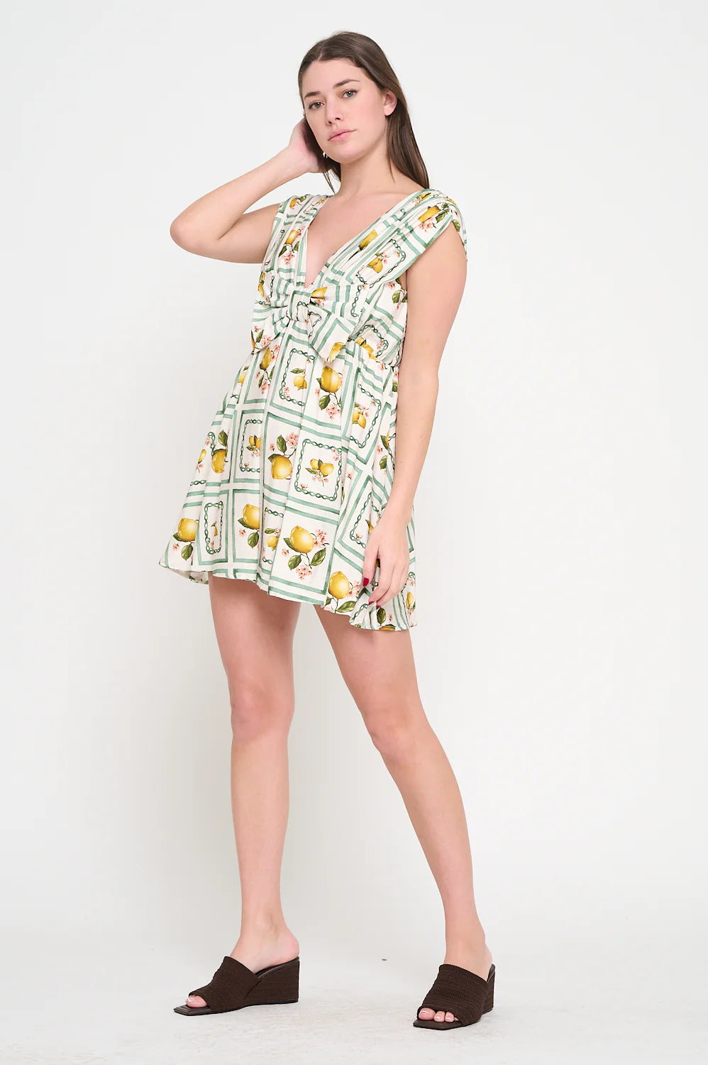 Lemon Grove Bow Dress