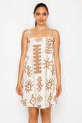 Santorini Sunplay Mini Dress