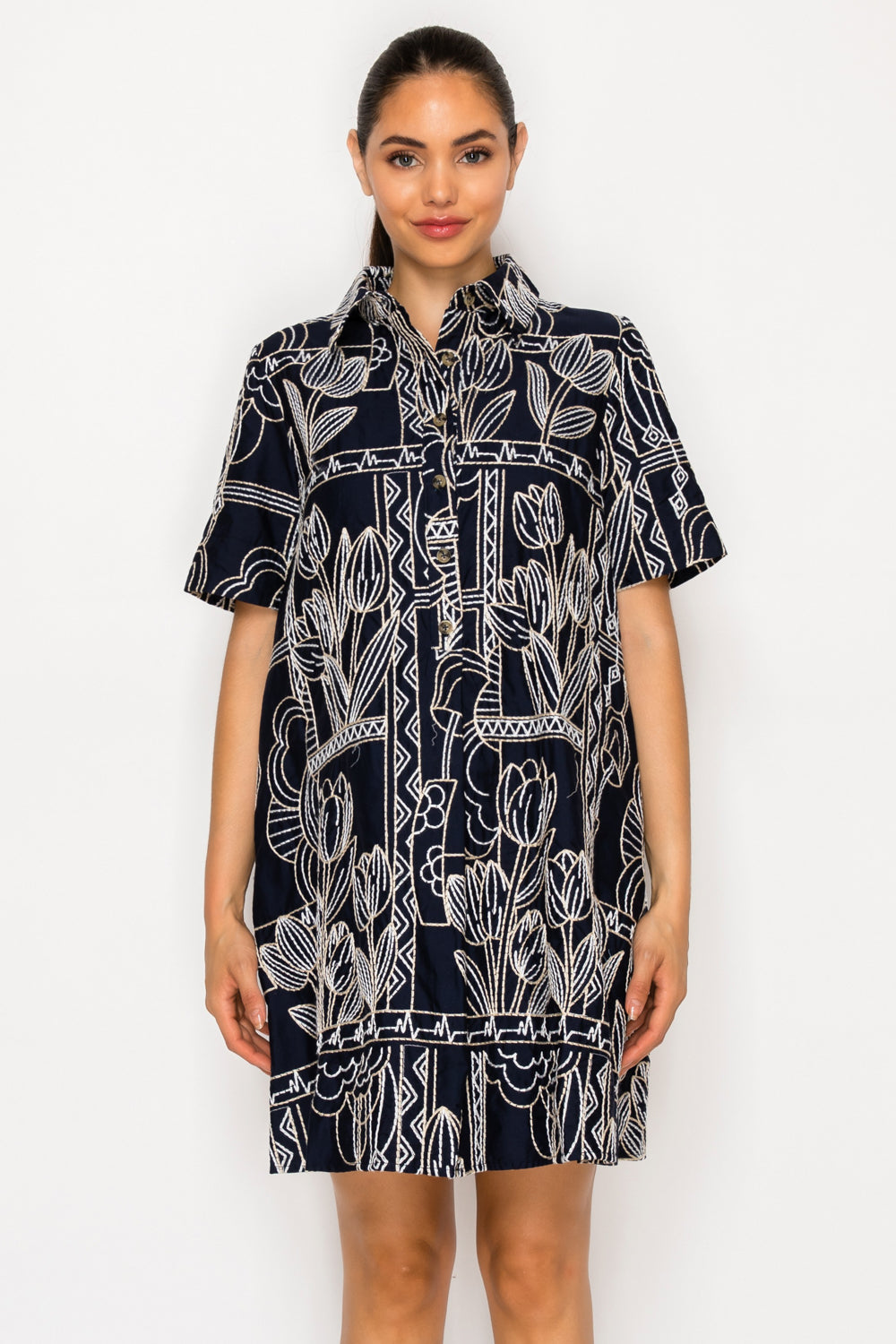 Selene Shirt Dress