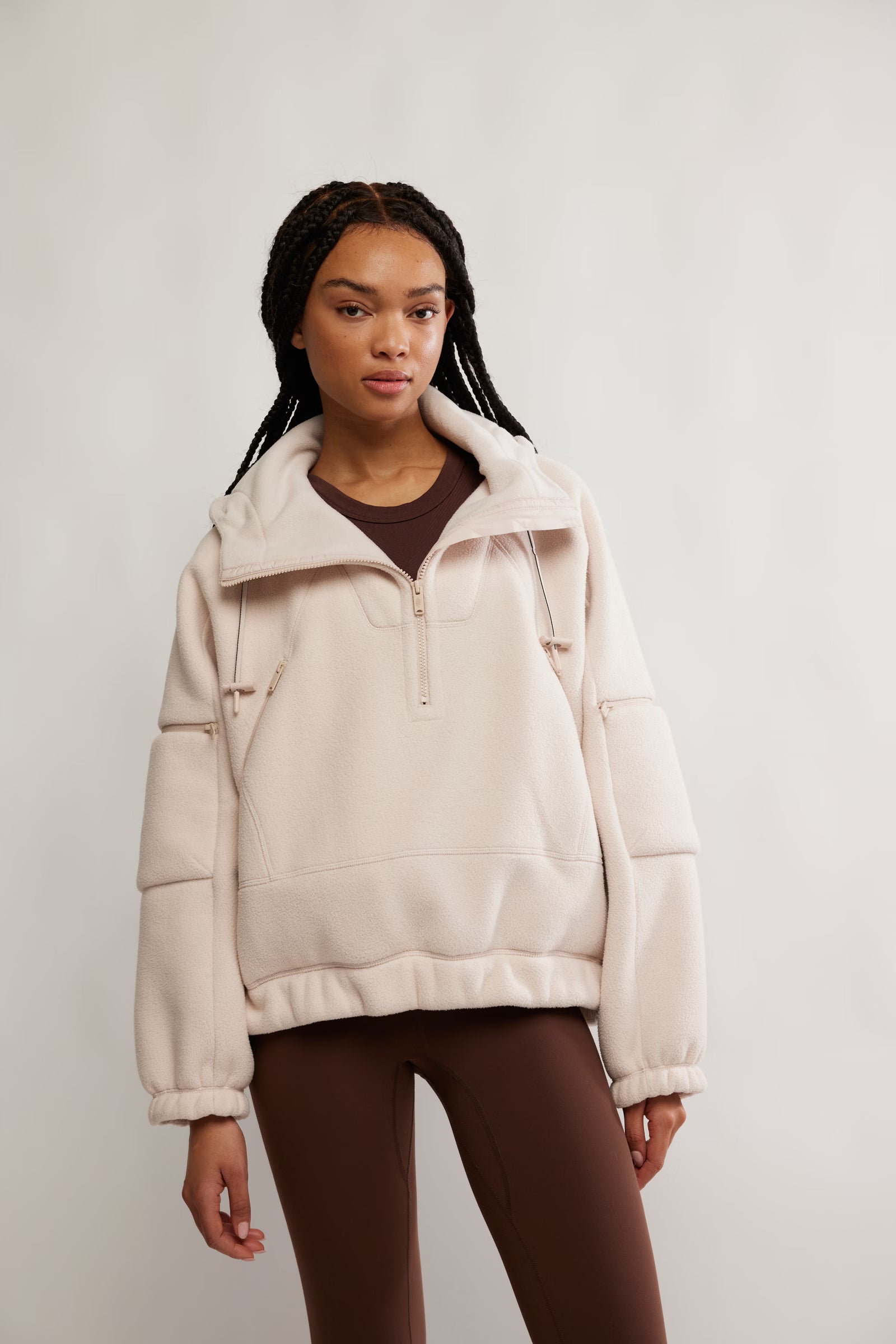 Wild & Free Fleece Pullover Free People