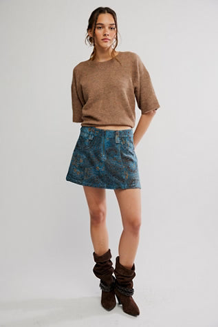 Free People Micah Mini Skirt