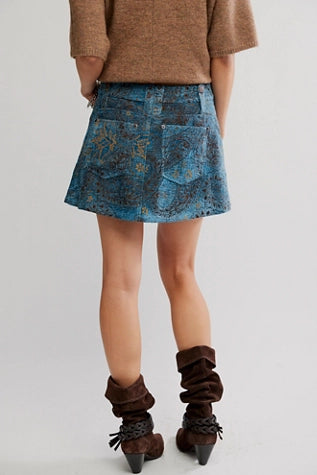 Free People Micah Mini Skirt