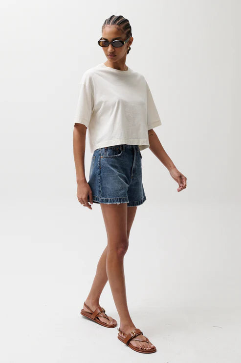 Pistola Saige A-Line Denim Shorts