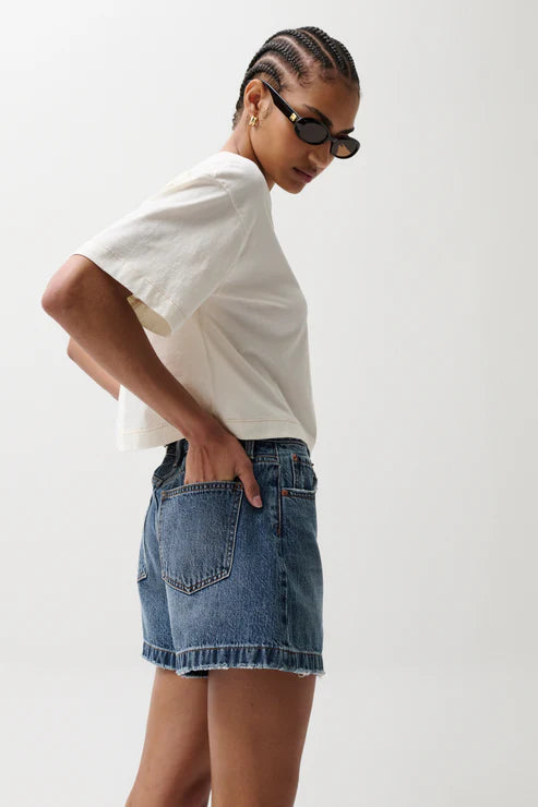Pistola Saige A-Line Denim Shorts