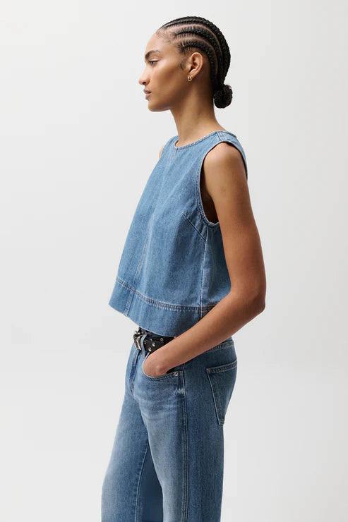 Pistola Rue Swing Denim Top