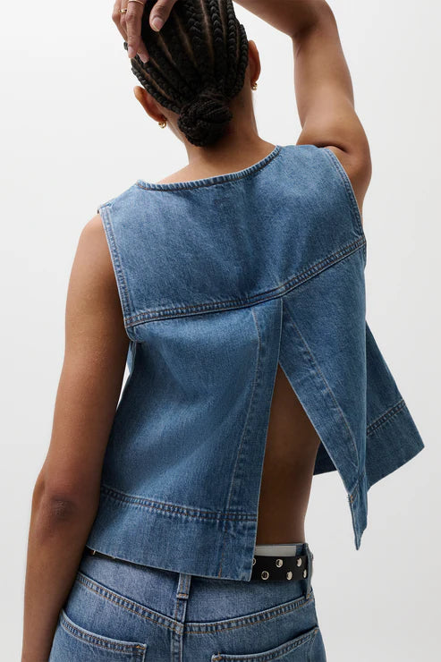 Pistola Rue Swing Denim Top